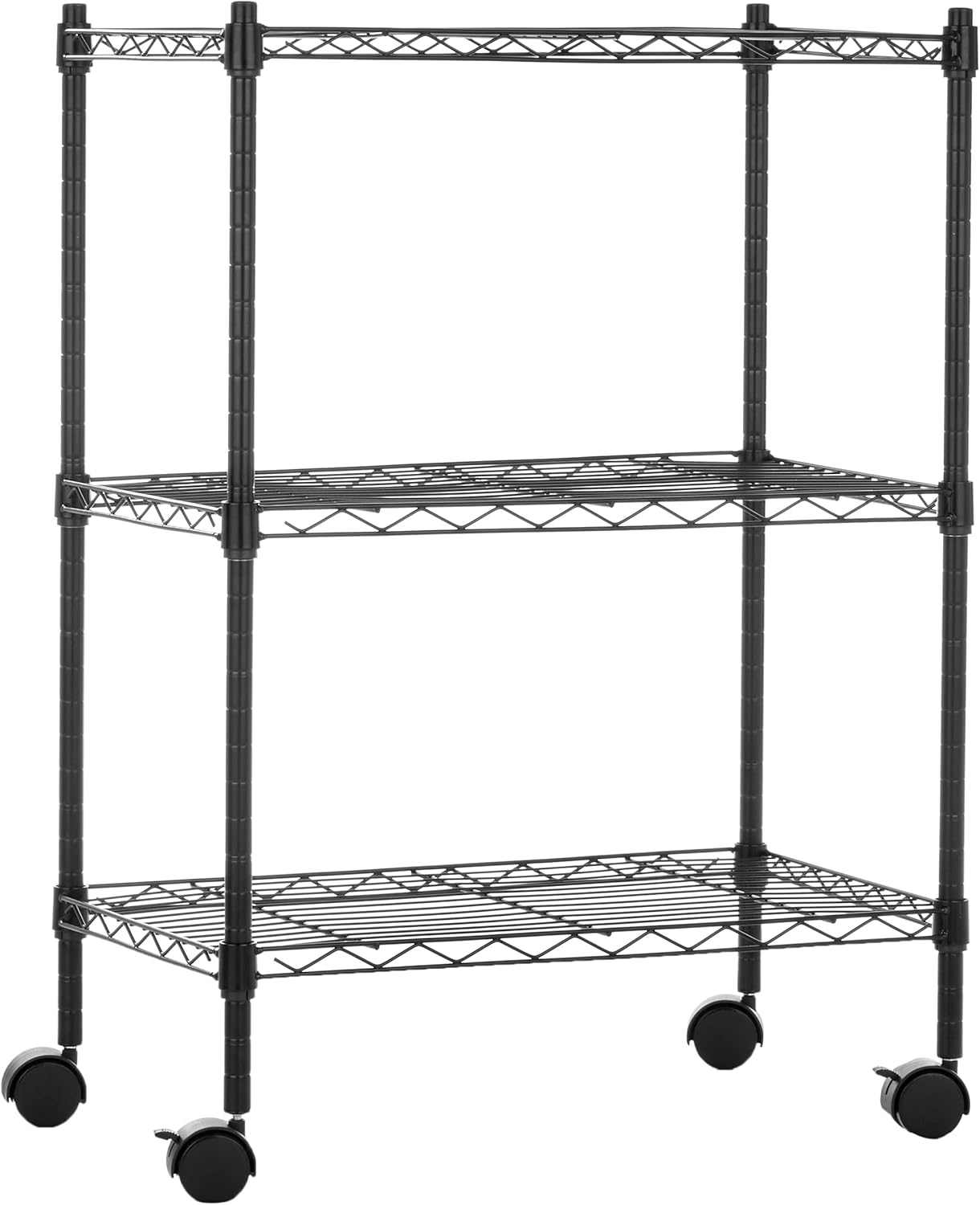 Amazon Basics 5-Shelf Adjustable, Heavy Duty Storage Shelving Unit (350 lbs loading capacity per shelf), Steel Organizer Wire Rack, Black (36L x 14W x 72H) - Image 16