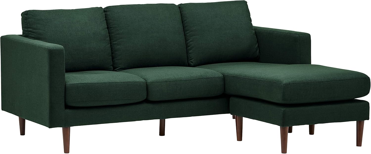 Amazon Brand - Rivet Revolve Modern Upholstered Loveseat Sofa, 56"W, Linen - Image 9