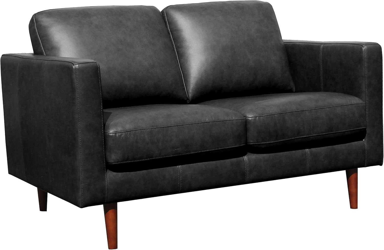 Amazon Brand - Rivet Revolve Modern Upholstered Loveseat Sofa, 56"W, Linen - Image 7