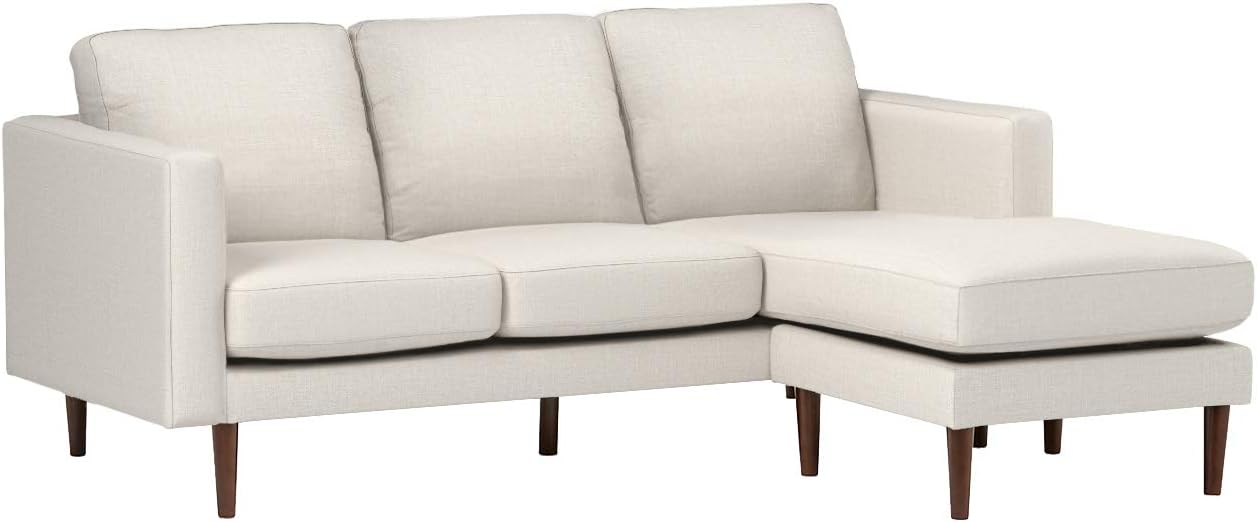 Amazon Brand - Rivet Revolve Modern Upholstered Loveseat Sofa, 56"W, Linen - Image 20