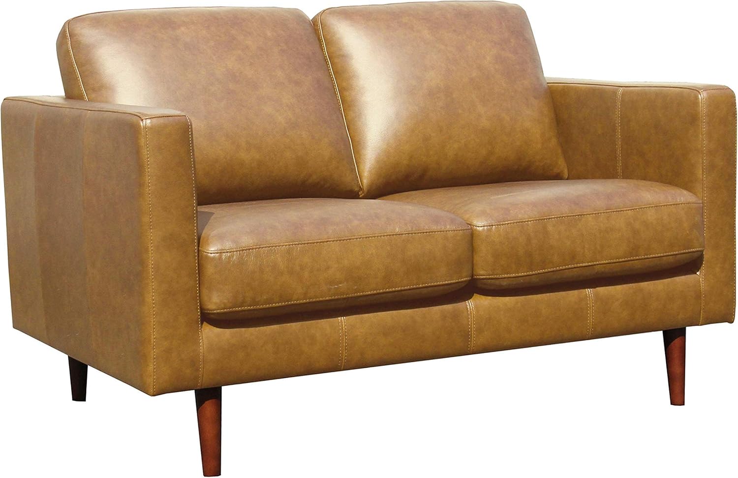 Amazon Brand - Rivet Revolve Modern Upholstered Loveseat Sofa, 56"W, Linen - Image 17