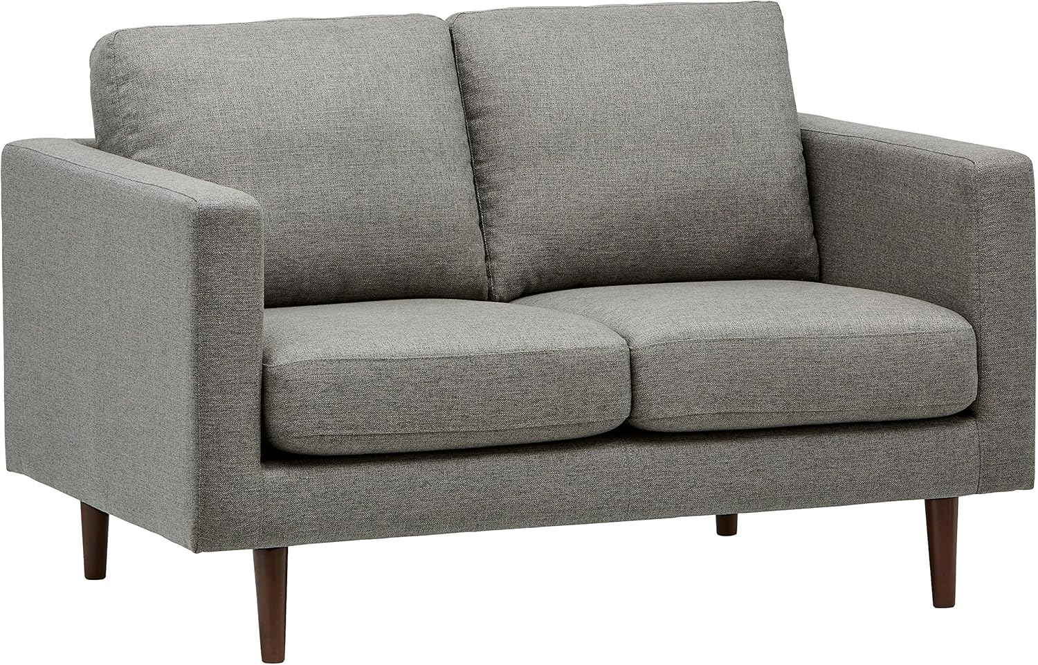 Amazon Brand - Rivet Revolve Modern Upholstered Loveseat Sofa, 56"W, Linen - Image 15
