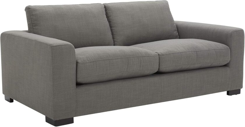 Amazon Brand - Stone & Beam Westview Extra-Deep Down-Filled Sofa Couch, 89"W, Smoke - Image 11
