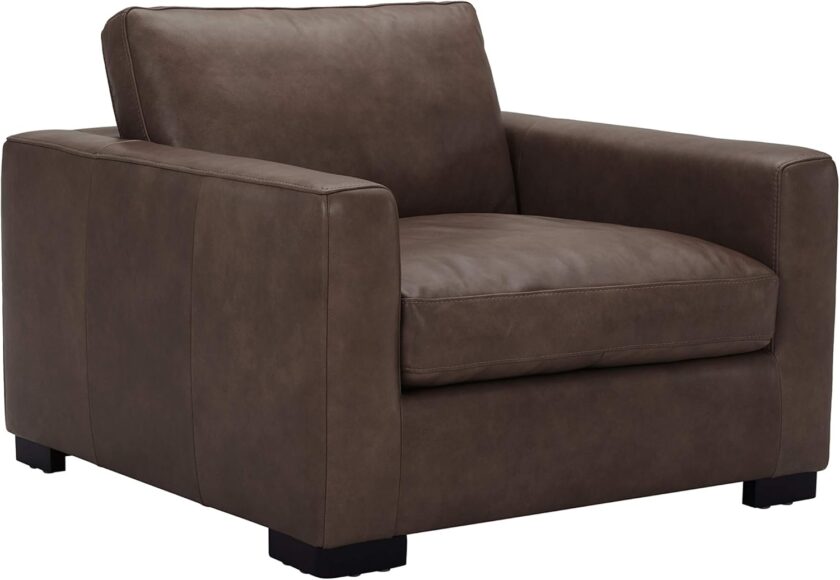 Amazon Brand - Stone & Beam Westview Extra-Deep Down-Filled Sofa Couch, 89"W, Smoke - Image 10