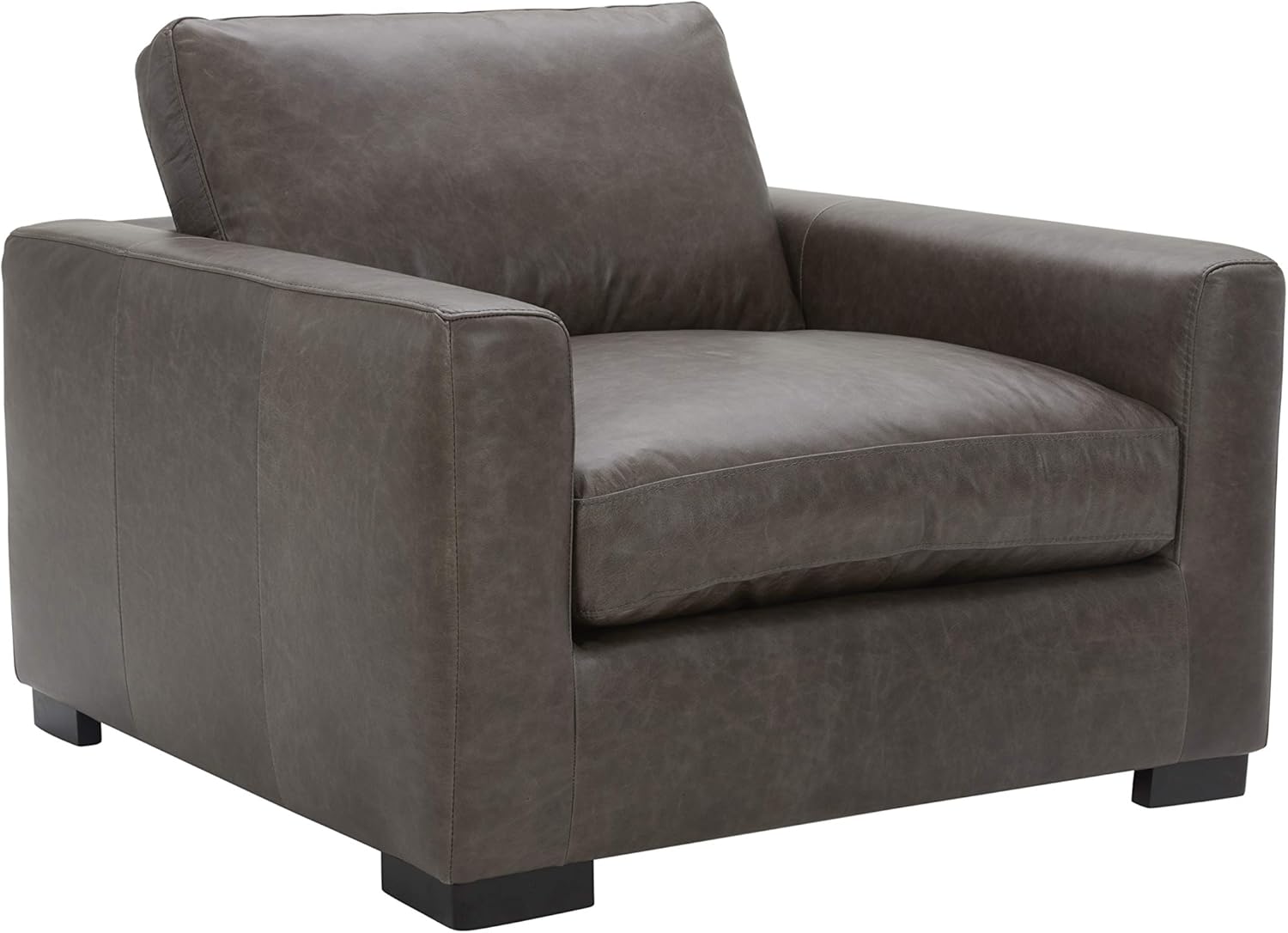 Amazon Brand - Stone & Beam Westview Extra-Deep Down-Filled Sofa Couch, 89"W, Smoke - Image 15