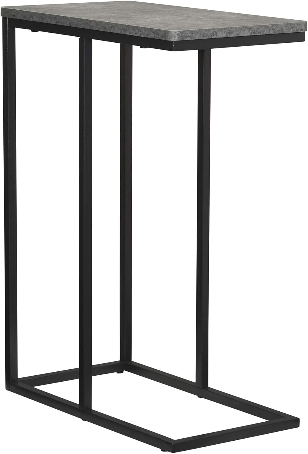 Household Essentials Jamestown Round Coffee Table Ashwood Rustic Wood Grain and Black Metal, 31.5 x 31.5 - Image 71