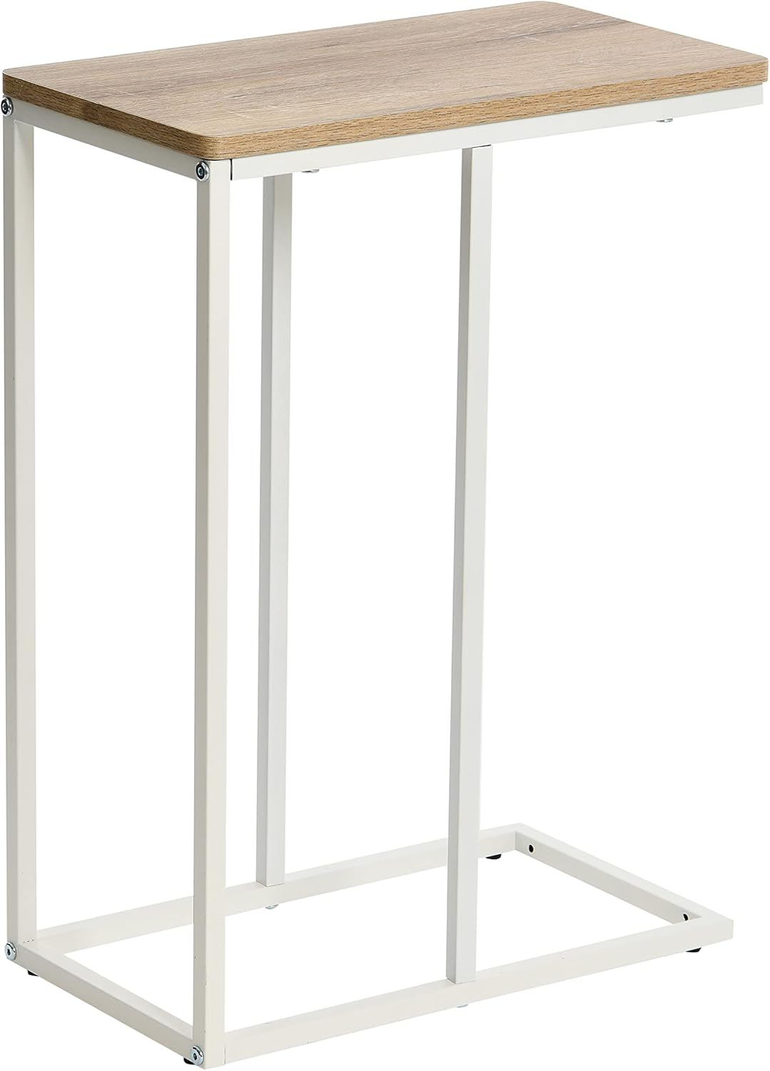 Household Essentials Jamestown Round Coffee Table Ashwood Rustic Wood Grain and Black Metal, 31.5 x 31.5 - Image 42