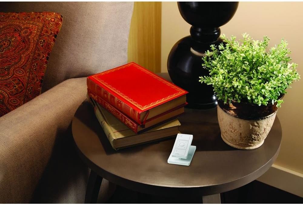 Lutron Caseta Wireless Pedestal for Pico Smart Remote, L-PED1-WH, White - Image 3