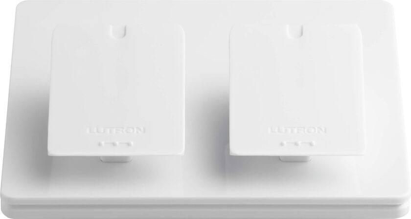 Lutron Caseta Wireless Pedestal for Pico Smart Remote, L-PED1-WH, White - Image 8