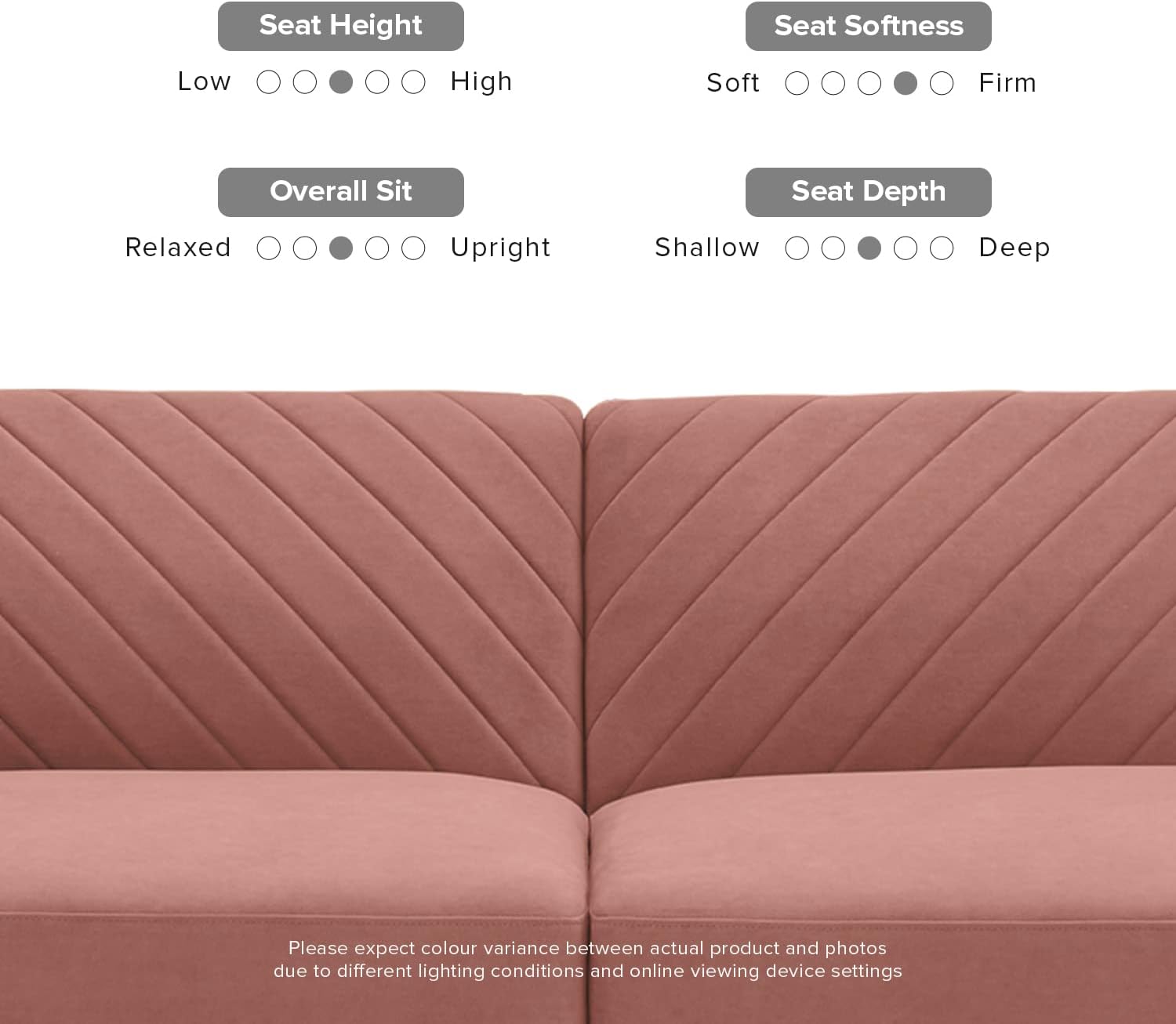 mopio Chloe Futon Sofa Bed, Convertible Sleeper Sofa with Tapered Wood Legs, 77.5" W, Small Splitback Sofa for Living Room, Twin - Image 8