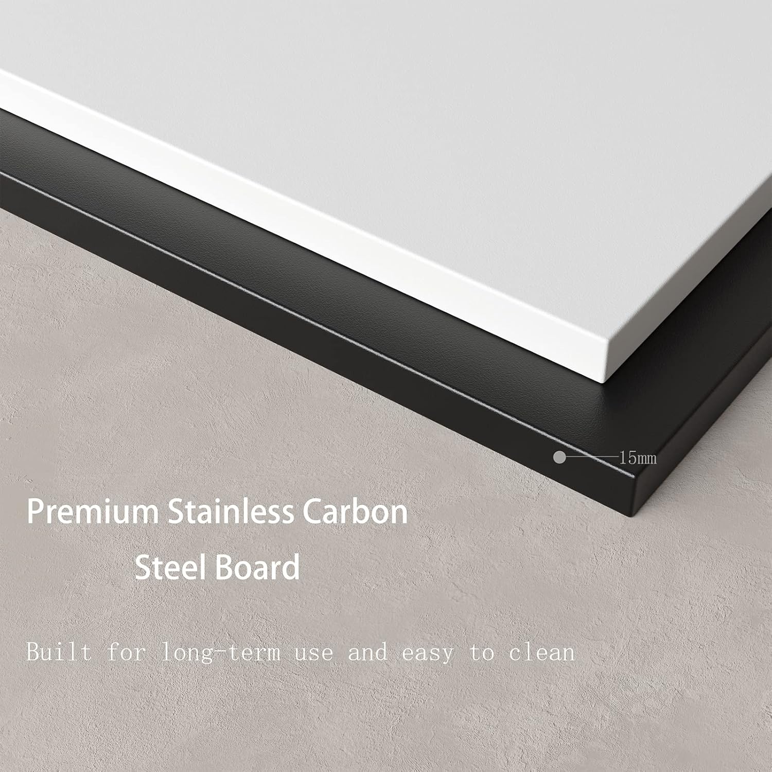 NETEL Bread Rack Coffee Station Microwave Rack Storage Rack, 5 Tier Kitchen Organizer Shelf for Dishes, Wine, Pots and Pans with 4 Hooks White and with of Brakeable Casters - Image 6