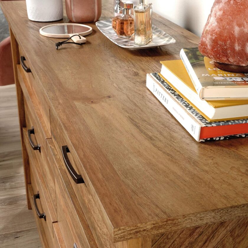 Sauder Cannery Bridge Dresser, Sindoori Mango finish - Image 4
