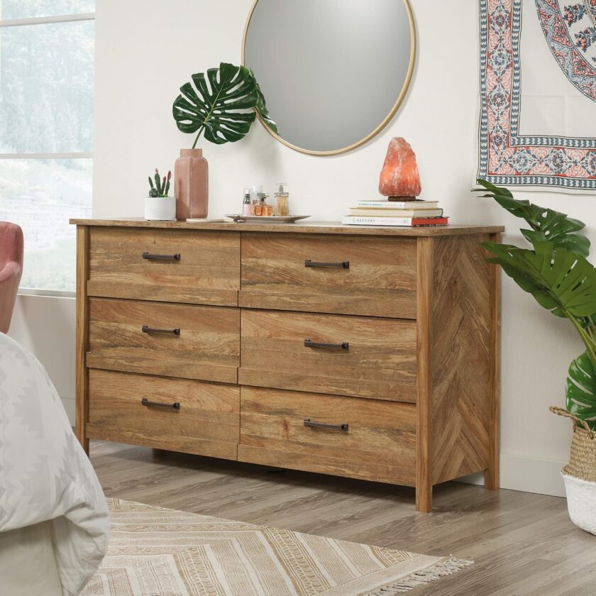Sauder Cannery Bridge Dresser, Sindoori Mango finish - Image 2