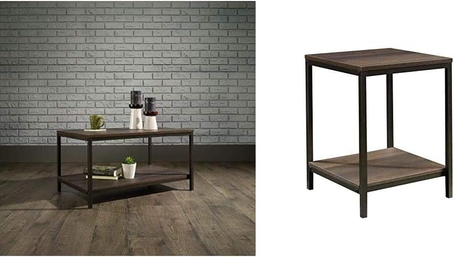 Sauder North Avenue Coffee Table, Charter Oak finish, L: 31.50" x W: 20.00" x H: 16.54" - Image 9