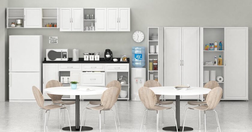 SystemBuild Kendall 1 Drawer\/2 Door Base Storage Cabinet 24" - White - Image 14