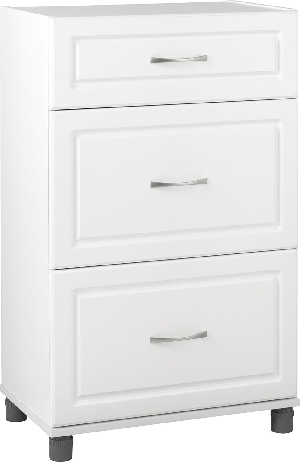SystemBuild Kendall 1 Drawer\/2 Door Base Storage Cabinet 24" - White - Image 17